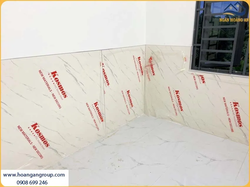 Ốp Tường Lamri PVC Giả Đá Cho Nhà Ở Điểm Nhấn Cho Không Gian